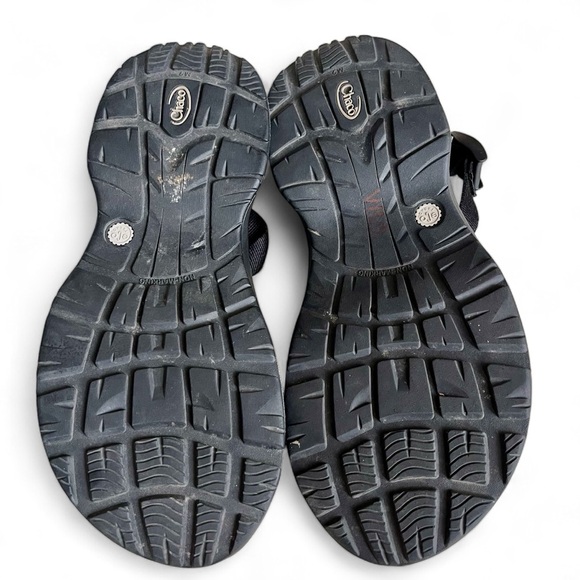 Chaco Z / Cloud 2 Updraft Toe Strap Sandal Hiking Beach Black Mens Size US 9 - Picture 12 of 13